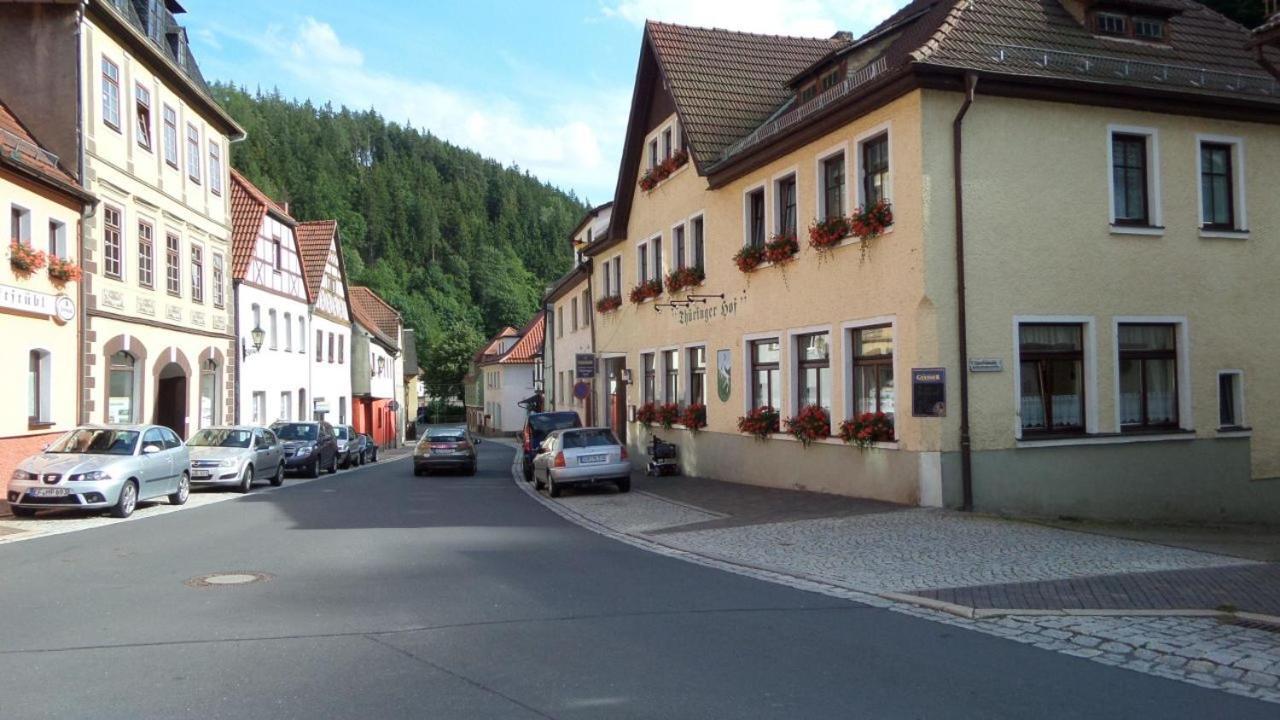 Pension Thuringer Hof Ziegenrück Eksteriør bilde